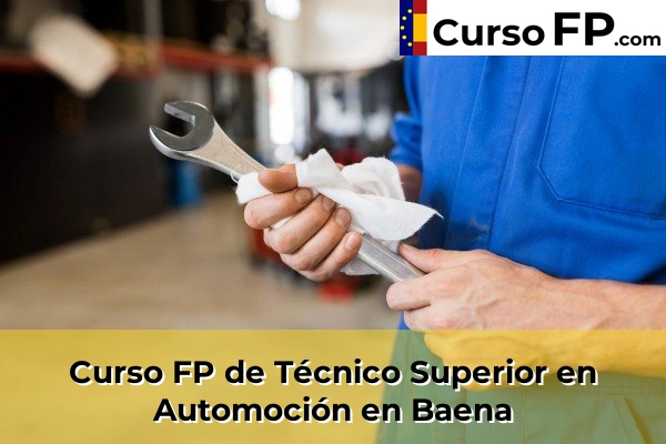 Curso FP de Técnico Superior en Automoción en Baena