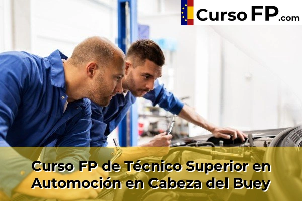 Curso FP de Técnico Superior en Automoción en Fuente de Cantos 33 Curso FP de Técnico Superior en Automoción en Cabeza del Buey