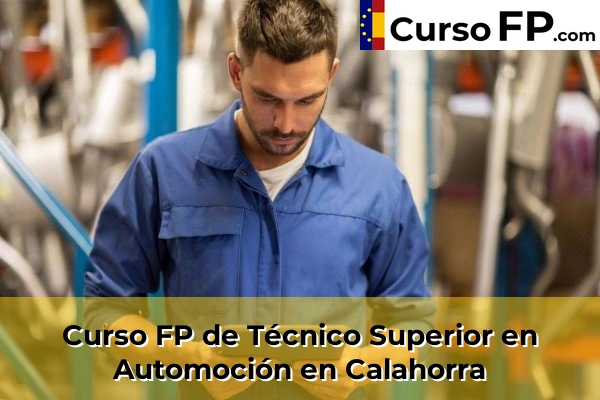 Curso FP de Técnico Superior en Automoción en Baños de Río Tobía 32 Curso FP de Técnico Superior en Automoción en Calahorra