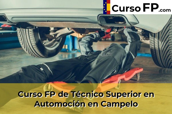 Curso FP de Técnico Superior en Automoción en Campelo