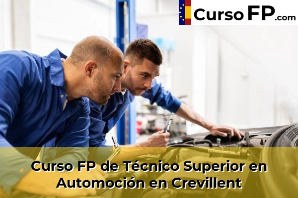 Curso FP de Técnico Superior en Automoción en San Miguel de Salinas 58 Curso FP de Técnico Superior en Automoción en Crevillent