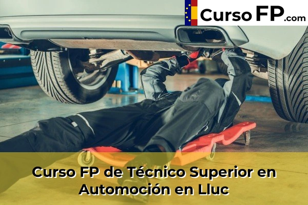Curso FP de Técnico Superior en Automoción en Lluc