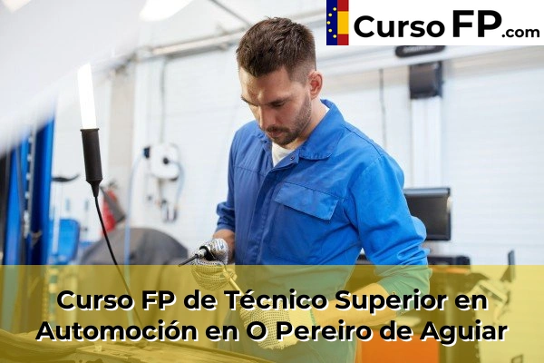Curso FP de Técnico Superior en Automoción en O Pereiro de Aguiar
