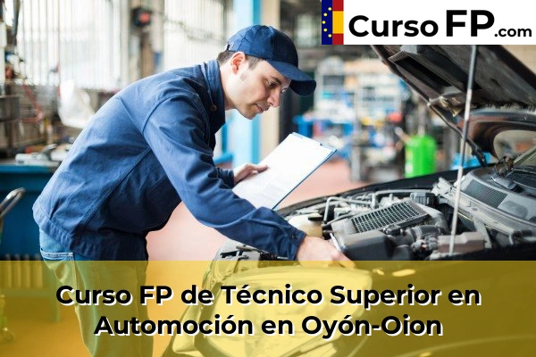 Curso FP de Técnico Superior en Automoción en Menagarai 40 Curso FP de Técnico Superior en Automoción en Oyón-Oion