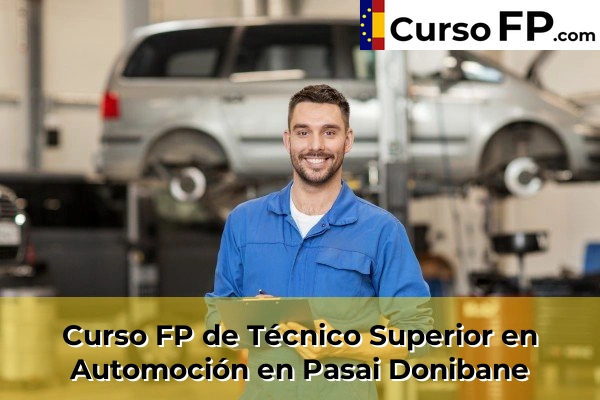 Curso FP de Técnico Superior en Automoción en Usabal 62 Curso FP de Técnico Superior en Automoción en Pasai Donibane