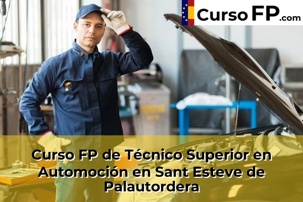 Curso FP de Técnico Superior en Automoción en Sant Esteve de Palautordera