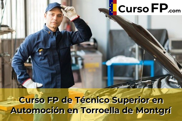 Curso FP de Técnico Superior en Automoción en La Bisbal d'Empordà 60 Curso FP de Técnico Superior en Automoción en Torroella de Montgrí