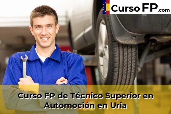 Curso FP de Técnico Superior en Automoción en Uria