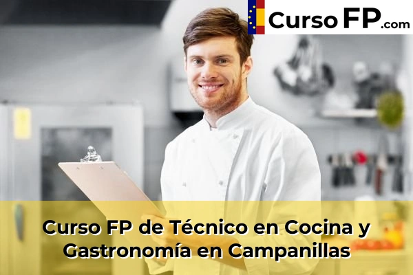 Curso FP de Técnico en Cocina y Gastronomía en Campanillas
