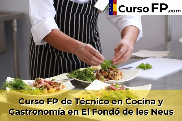 Curso FP de Técnico en Cocina y Gastronomía en la provincia de Alicante 36 Curso FP de Técnico en Cocina y Gastronomía en El Fondó de les Neus
