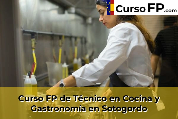 Curso FP de Técnico en Cocina y Gastronomía en Sotogordo