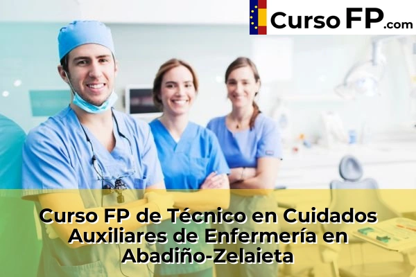 Curso FP de Técnico en Cuidados Auxiliares de Enfermería en Abadiño-Zelaieta