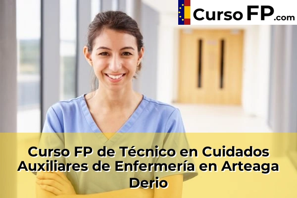 Curso FP de Técnico en Cuidados Auxiliares de Enfermería en Arteaga Derio