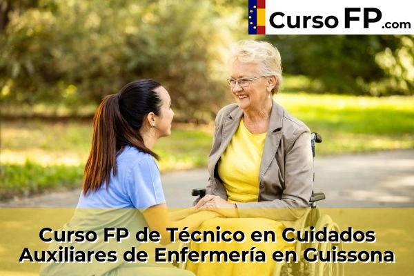 Curso FP de Técnico en Cuidados Auxiliares de Enfermería en Guissona