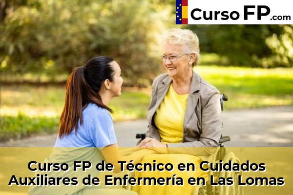 Curso FP de Técnico en Cuidados Auxiliares de Enfermería en Las Lomas