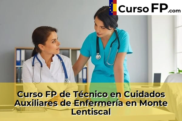 Curso FP de Técnico en Cuidados Auxiliares de Enfermería en Monte Lentiscal