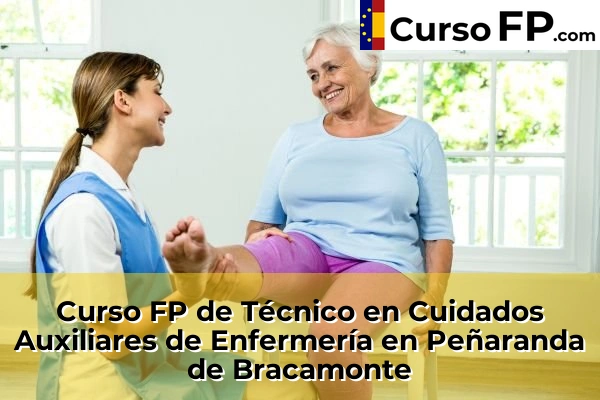 Curso FP de Técnico en Cuidados Auxiliares de Enfermería en Peñaranda de Bracamonte