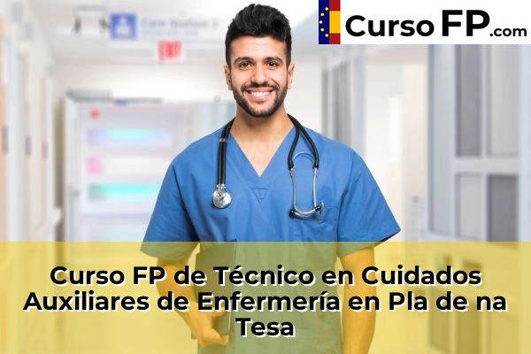 Curso FP de Técnico en Cuidados Auxiliares de Enfermería en Pla de na Tesa
