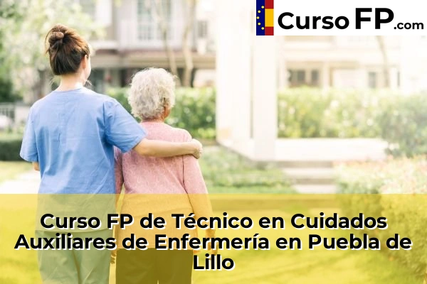 Curso FP de Técnico en Cuidados Auxiliares de Enfermería en Puebla de Lillo