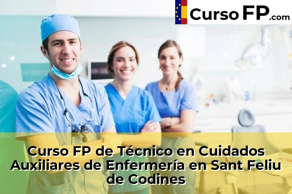 Curso FP de Técnico en Cuidados Auxiliares de Enfermería en Taradell 125 Curso FP de Técnico en Cuidados Auxiliares de Enfermería en Sant Feliu de Codines