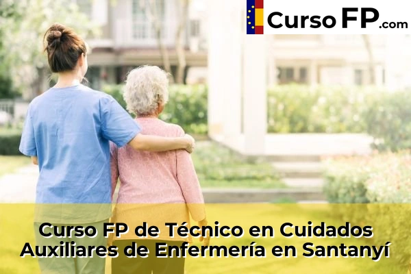 Curso FP de Técnico en Cuidados Auxiliares de Enfermería en Santanyí