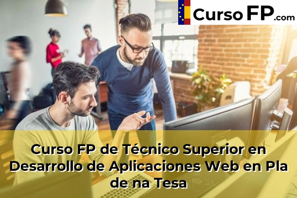 Curso FP de Técnico Superior en Desarrollo de Aplicaciones Web en Pla de na Tesa