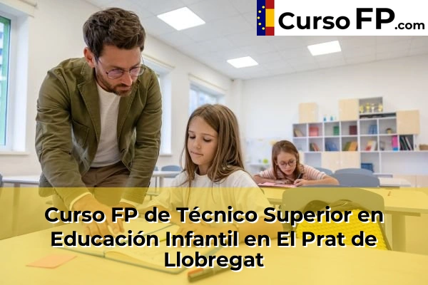 Curso FP de Técnico Superior en Educación Infantil en El Prat de Llobregat