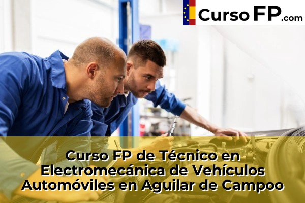 Curso FP de Técnico en Electromecánica de Vehículos Automóviles en la provincia de Palencia 2 Curso FP de Técnico en Electromecánica de Vehículos Automóviles en Aguilar de Campoo