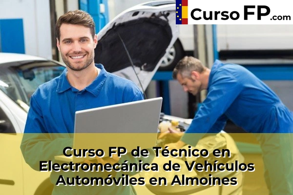 Curso FP de Técnico en Electromecánica de Vehículos Automóviles en Gestalgar 54 Curso FP de Técnico en Electromecánica de Vehículos Automóviles en Almoines