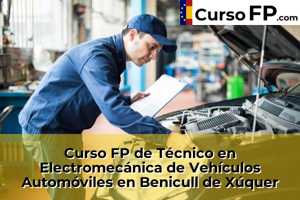 Curso FP de Técnico en Electromecánica de Vehículos Automóviles en Gestalgar 67 Curso FP de Técnico en Electromecánica de Vehículos Automóviles en Benicull de Xúquer
