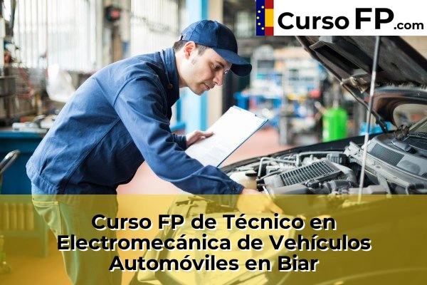 Curso FP de Técnico en Electromecánica de Vehículos Automóviles en Biar