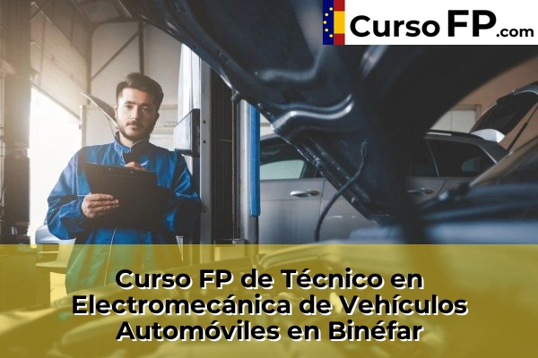 Curso FP de Técnico en Electromecánica de Vehículos Automóviles en Binéfar