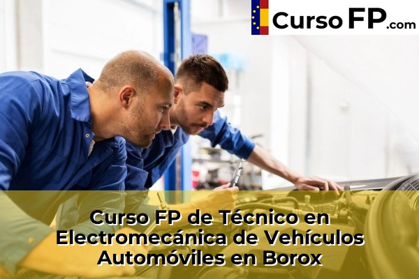 Curso FP de Técnico en Electromecánica de Vehículos Automóviles en Mora 32 Curso FP de Técnico en Electromecánica de Vehículos Automóviles en Borox