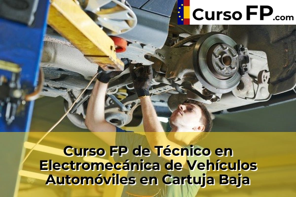 Curso FP de Técnico en Electromecánica de Vehículos Automóviles en Cartuja Baja
