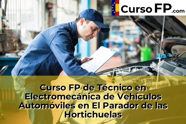 Curso FP de Técnico en Electromecánica de Vehículos Automóviles en El Parador de las Hortichuelas