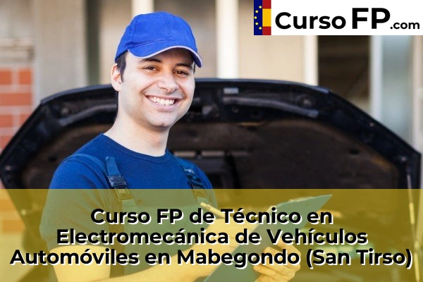 Curso FP de Técnico en Electromecánica de Vehículos Automóviles en la provincia de A Coruña 36 Curso FP de Técnico en Electromecánica de Vehículos Automóviles en Mabegondo (San Tirso)