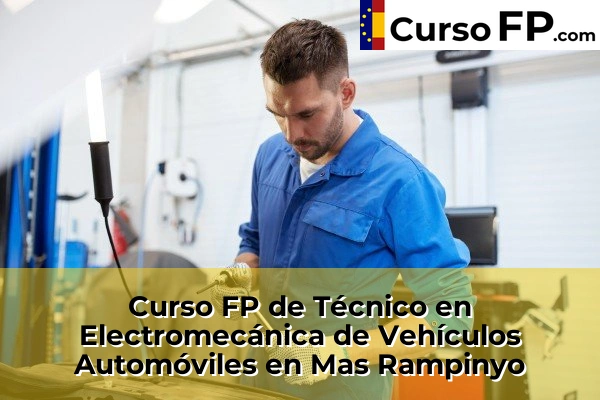 Curso FP de Técnico en Electromecánica de Vehículos Automóviles en Mas Rampinyo