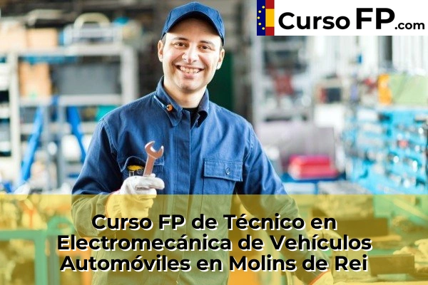 Curso FP de Técnico en Electromecánica de Vehículos Automóviles en Molins de Rei