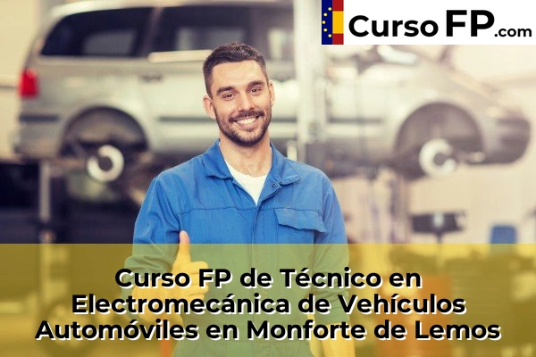 Curso FP de Técnico en Electromecánica de Vehículos Automóviles en Sarria 38 Curso FP de Técnico en Electromecánica de Vehículos Automóviles en Monforte de Lemos