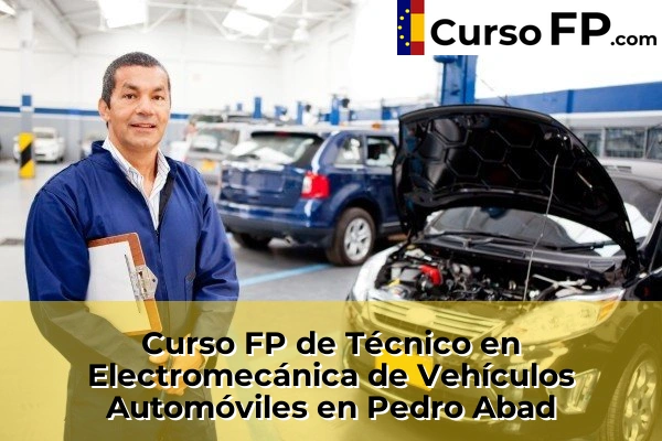 Curso FP de Técnico en Electromecánica de Vehículos Automóviles en Pedro Abad