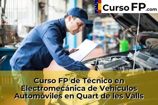 Curso FP de Técnico en Electromecánica de Vehículos Automóviles en Gestalgar 178 Curso FP de Técnico en Electromecánica de Vehículos Automóviles en Quart de les Valls