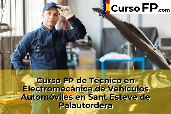 Curso FP de Técnico en Electromecánica de Vehículos Automóviles en Sant Esteve de Palautordera