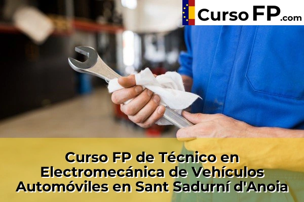 Curso FP de Técnico en Electromecánica de Vehículos Automóviles en Sant Sadurní d'Anoia