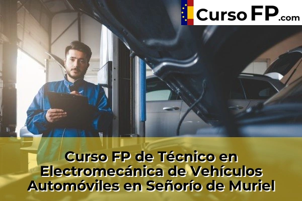 Curso FP de Técnico en Electromecánica de Vehículos Automóviles en Señorío de Muriel