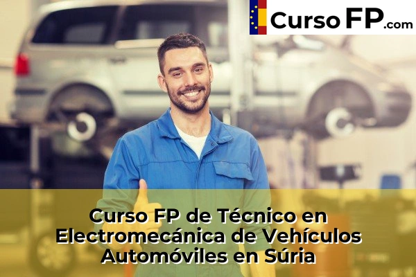 Curso FP de Técnico en Electromecánica de Vehículos Automóviles en Súria
