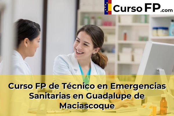 Curso FP de Técnico en Emergencias Sanitarias en Fuente Álamo 63 Curso FP de Técnico en Emergencias Sanitarias en Guadalupe de Maciascoque