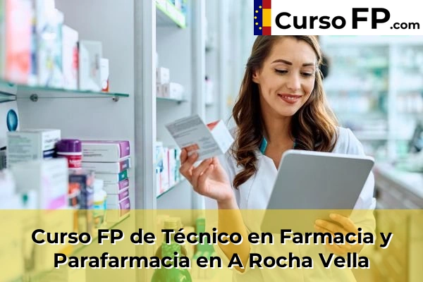Curso FP de Técnico en Farmacia y Parafarmacia en A Rocha Vella