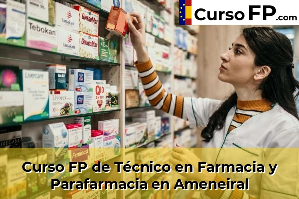 Curso FP de Técnico en Farmacia y Parafarmacia en Ameneiral