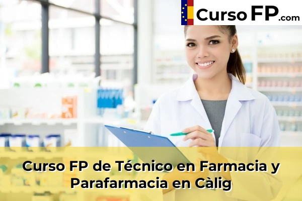 Curso FP de Técnico en Farmacia y Parafarmacia en Catí 44 Curso FP de Técnico en Farmacia y Parafarmacia en Càlig
