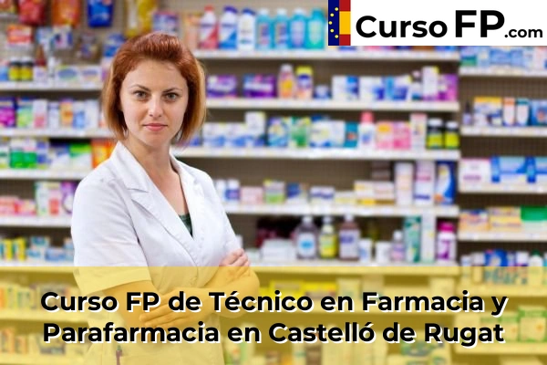 Curso FP de Técnico en Farmacia y Parafarmacia en Benimàmet-Beniferri 89 Curso FP de Técnico en Farmacia y Parafarmacia en Castelló de Rugat